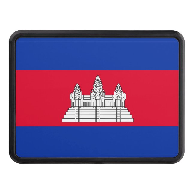 Tapa del remolque de bandera de Camboya (Anverso)