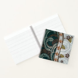 Tapa hawaiano con Hibiscus y Cuaderno de Honu