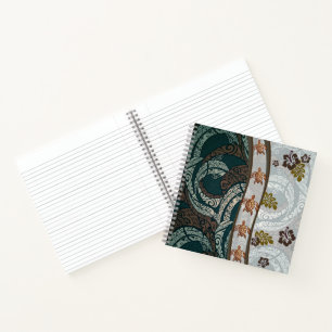 Tapa hawaiano con Hibiscus y Cuaderno de Honu
