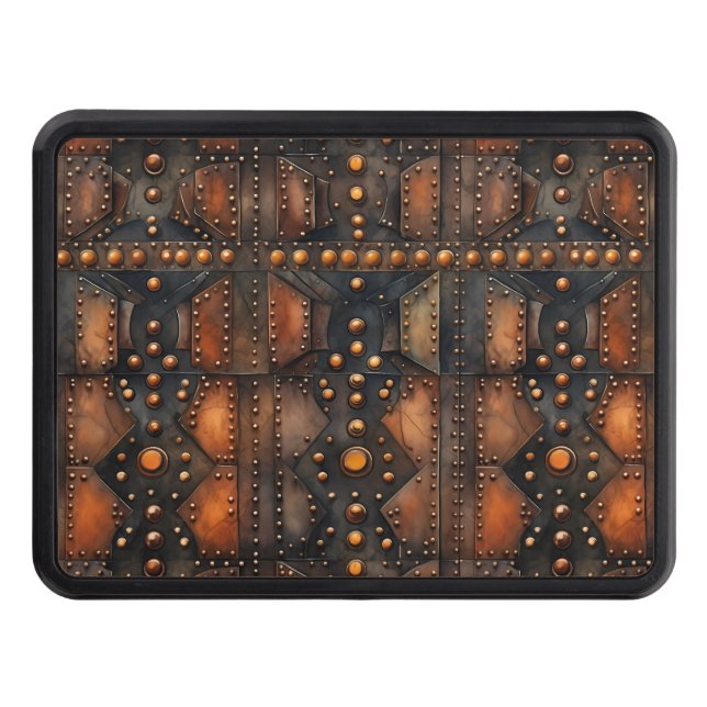 Tapa Metalizado de la garganta de Steampunk Rivate (Anverso)