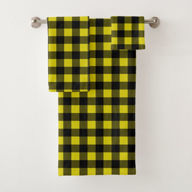 Tapado de búfalo amarillo y negro (In situ)