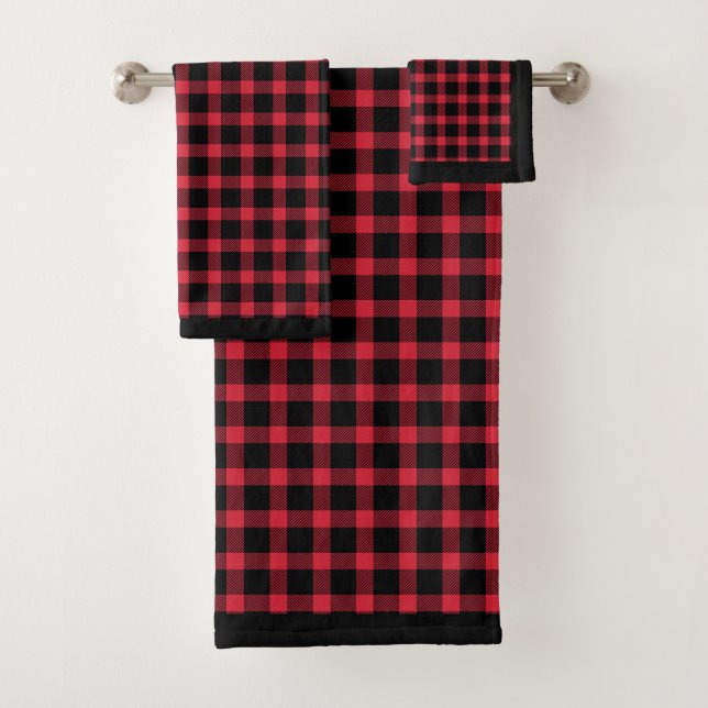 Tapado de búfalo rojo y negro (In situ)