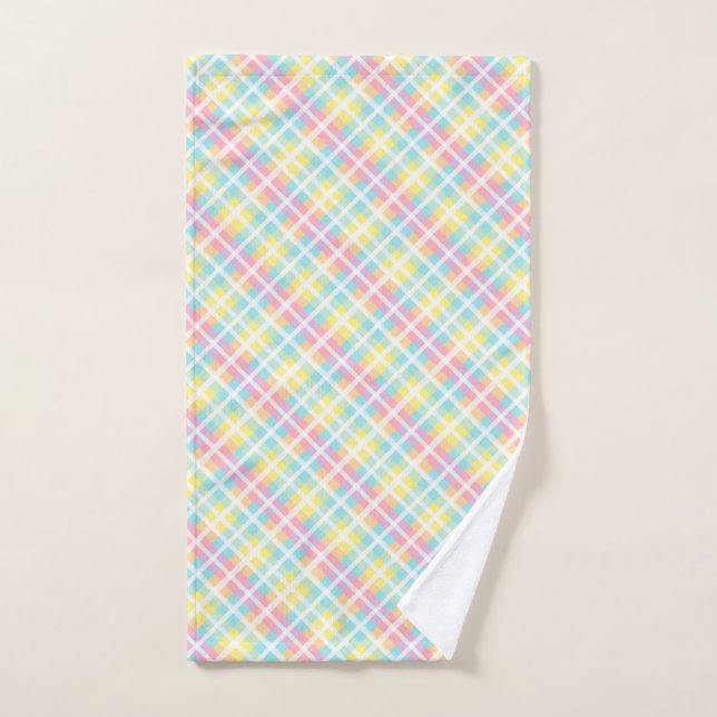 Tapado de color pastel (Toalla de mano)