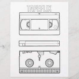 Tapeflix - página de color.