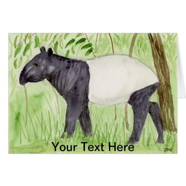 Tapir (Anverso (Horizontal))