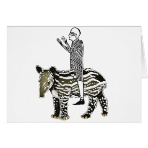 Tapir del em del paseo