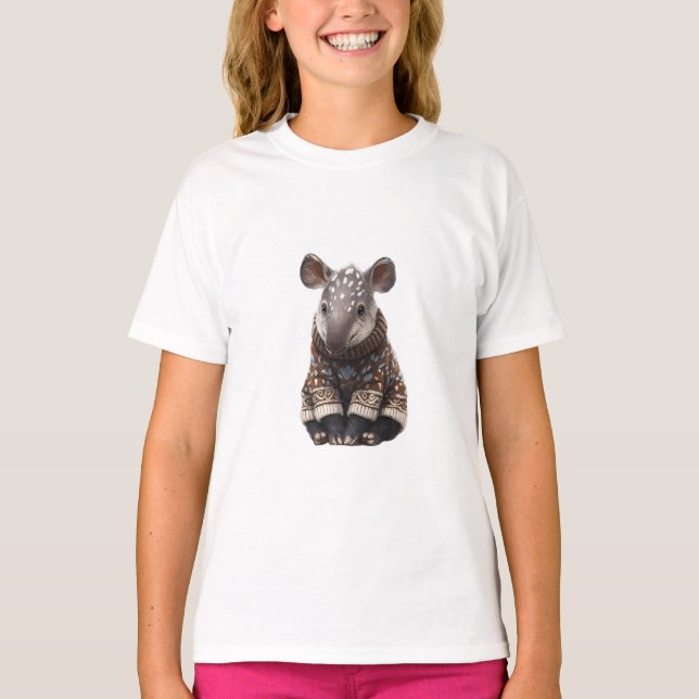 Tapir Niño Suéter de Lunares (Anverso)