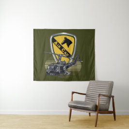 Tapiz 1ª División de Caballería Air Cav Vietnam