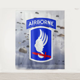 TAPIZ 173ª DIV. AEROTRANSPORTADA (SKY SOLDIERS) FONDO FO