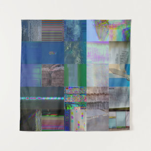Tapiz 1C9984DA Arte Glitch Distorsión Digital Vaporwave