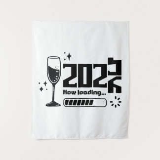 Tapiz 2026 New Year Loading Celebration Typography