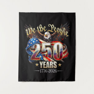 Tapiz 250 años 4 de julio aniversario 250 americano