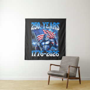 Tapiz 250 años americano 1776 2026