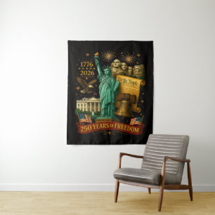 Tapiz 250 años de libertad americana