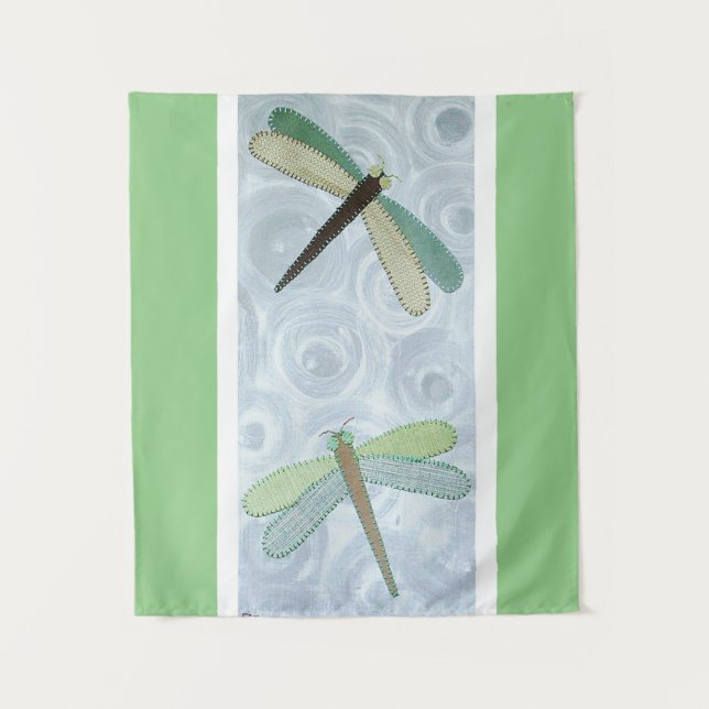 Tapiz 2 Dragonflies #1 (Anverso)