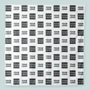 Tapiz 2 Logotipos Logotipos simples repetidos   Blanco