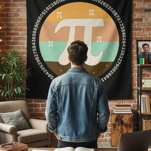 Tapiz 3.14 Diseño del Día Nacional de Pi - Idea de Regal