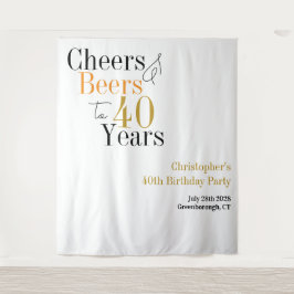 Tapiz 40.º Alegre Cerveza Menor Fondo