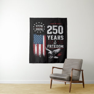 Tapiz 4 de julio América bandera estadounidense patriota