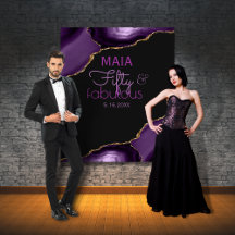 50 y fabuloso telón de fondo de foto de fiesta de 