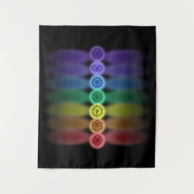 Tapiz 7 chakras (Anverso)