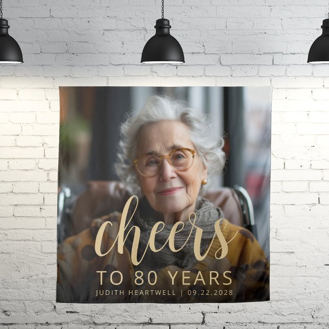 Tapiz 80.ª festividad festividad festividad con guión de (Subido por el creador)