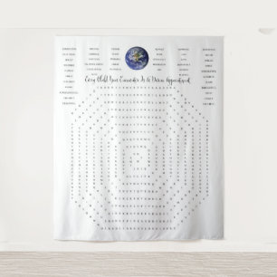 Tapiz (88" x104") tapicerías masas grande que lo normal