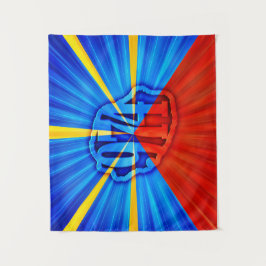 Tapiz 974 Ile de la Réunion - Drapeau réunionnais