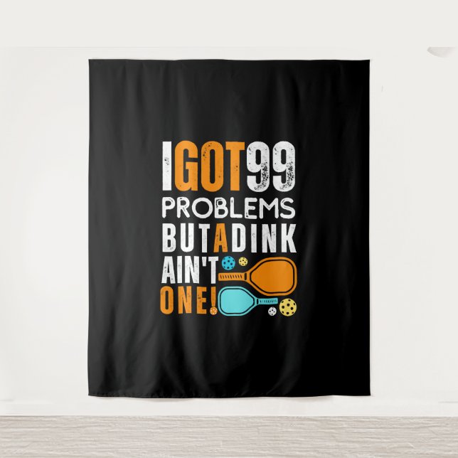 Tapiz 99 problemas pero una indirecta (Anverso)