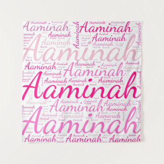 Tapiz Aaminah, Nombres sin Fronteras.
