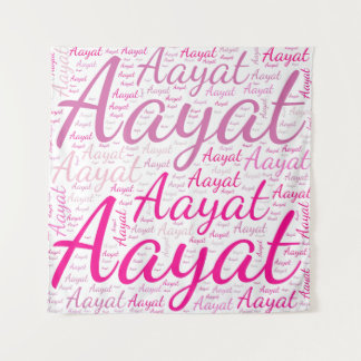 Tapiz Aayat, Nombres sin Fronteras.