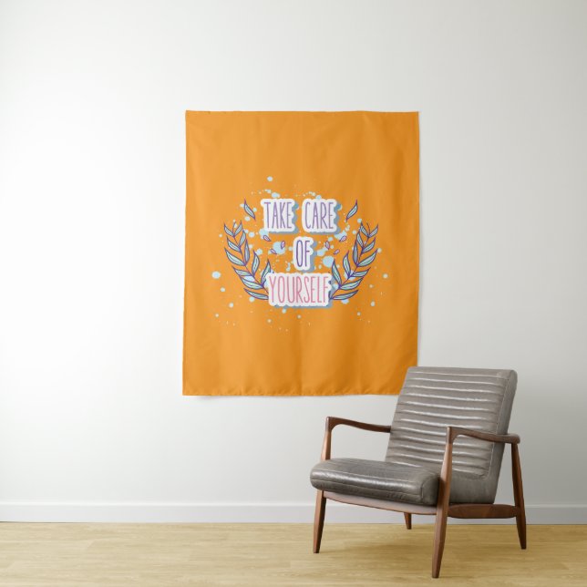 Tapiz Abrácense a su propio diseño positivo (In situ)