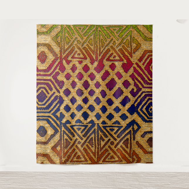 Tapiz Abraza la rica herencia de África con nuestro exqu (Anverso)