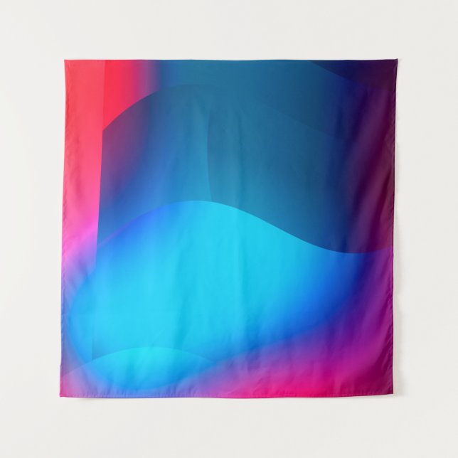 Tapiz Abstract background with colorful gradient. Vibran (Anverso)