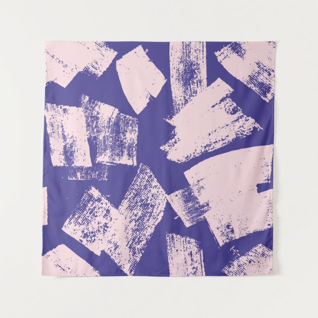 Tapiz Abstract creative seamless pattern with brush stro (Anverso)