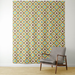 Tapiz Abstract geometric pattern with diamond shapes