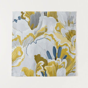 Tapiz Abstract seamless pattern. Light grey,  yellow,  g