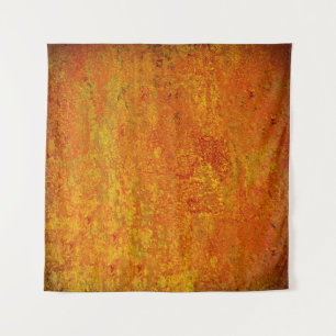 Tapiz abstracto de fondo de grunge amarillo naranja, art