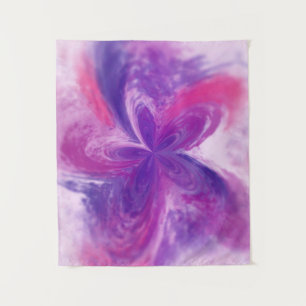 Tapiz Abstracto Pintado Fantasía Flor acuarela
