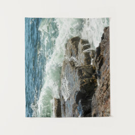 Tapiz Acadia Rocky Shoreline Maine SMALL