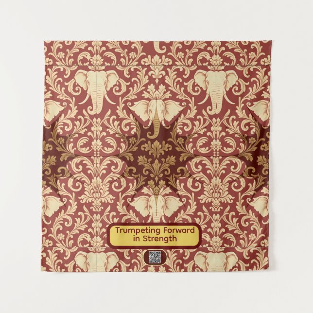 Tapiz Achempong Trumpeting Forward: A Timeless Statement (Anverso)