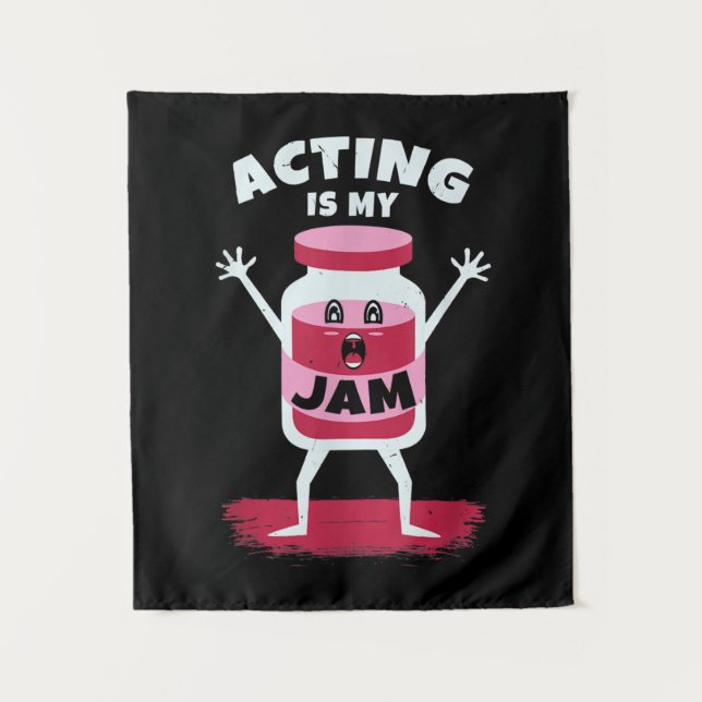 Tapiz Actuar Es Mi Actor, Actriz O Actor. (Anverso)