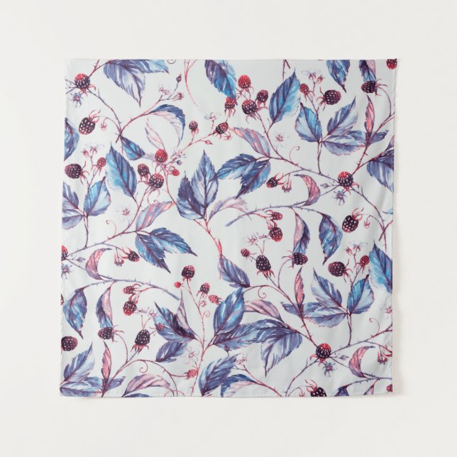 Tapiz acuarela dibujada a mano sin inconvenientes con na (Anverso)