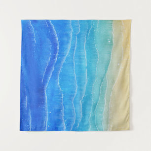 Tapiz Acuarela y vistas a la playa.