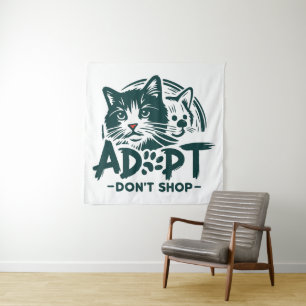 Tapiz Adoptar no comprar 1