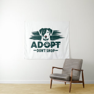 Tapiz Adoptar no comprar 2