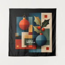 Adorno de Navidad Moderno de Mitad de Siglo