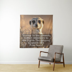 Tapiz Adventurous Meerkat Living