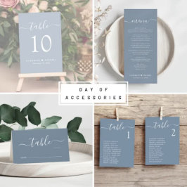 Tapiz Afortunadamente después del Fiesta Dusty Blue Phot