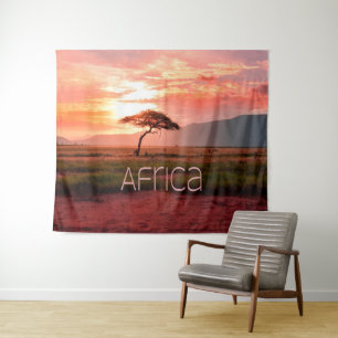 Tapiz Africa Sunset Africa